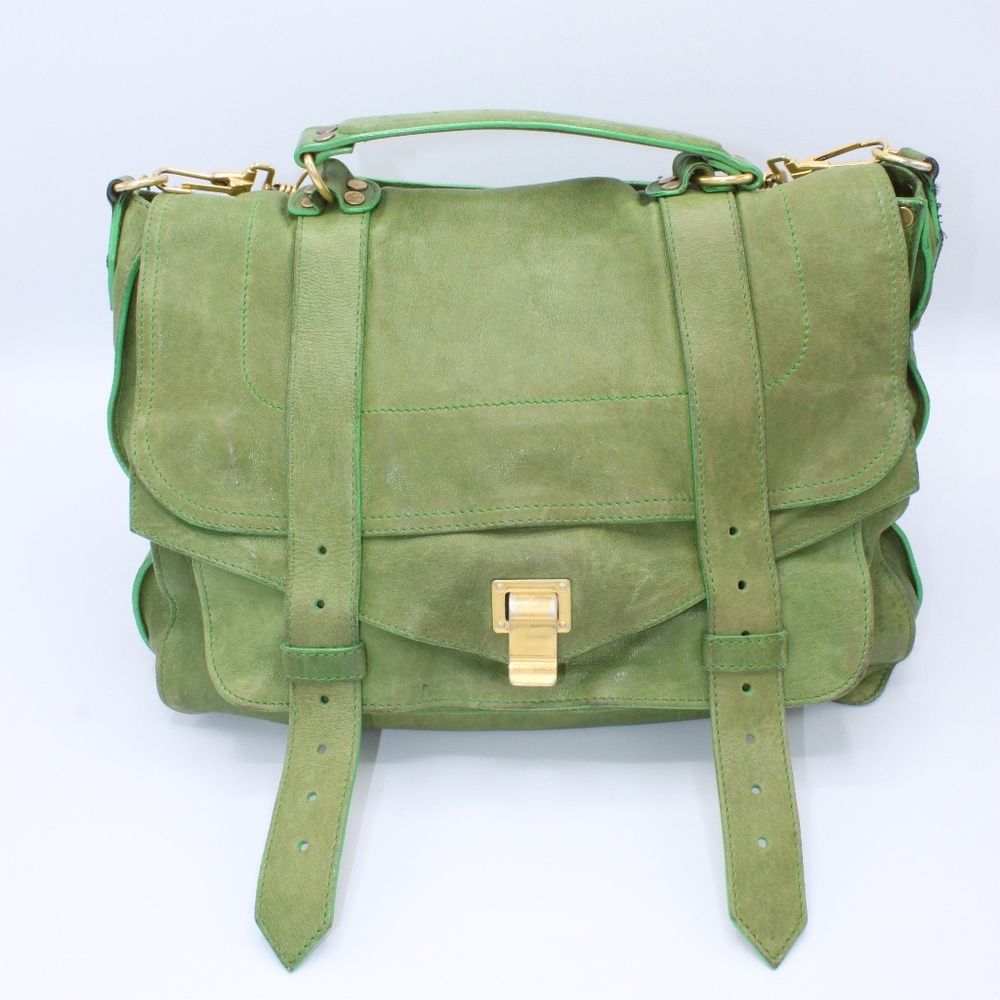 Proenza Schouler Green Large PS1(Retail: $2150)